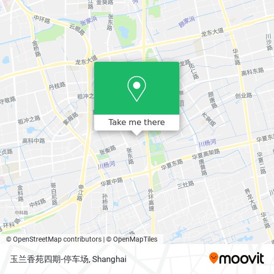 玉兰香苑四期-停车场 map