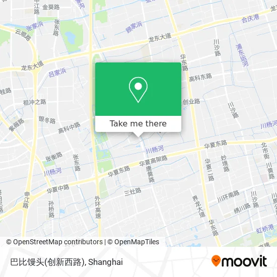 巴比馒头(创新西路) map