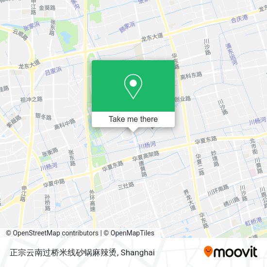 正宗云南过桥米线砂锅麻辣烫 map