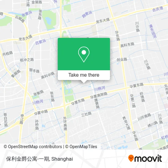 保利金爵公寓-一期 map