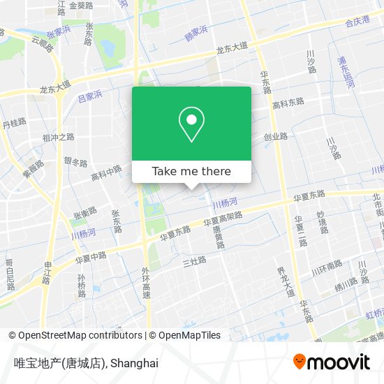 唯宝地产(唐城店) map