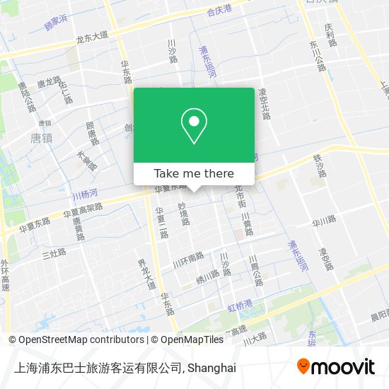 上海浦东巴士旅游客运有限公司 map