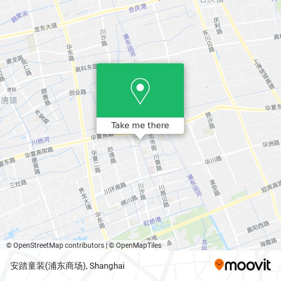 安踏童装(浦东商场) map