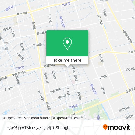 上海银行ATM(正大生活馆) map