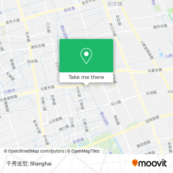 千秀造型 map