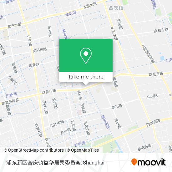 浦东新区合庆镇益华居民委员会 map