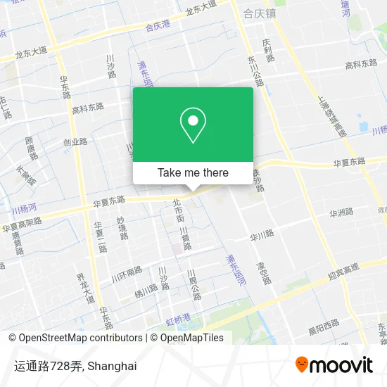 运通路728弄 map