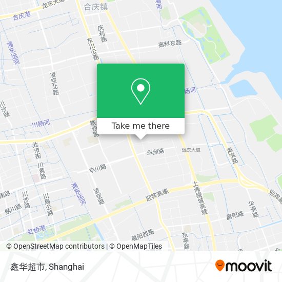鑫华超市 map