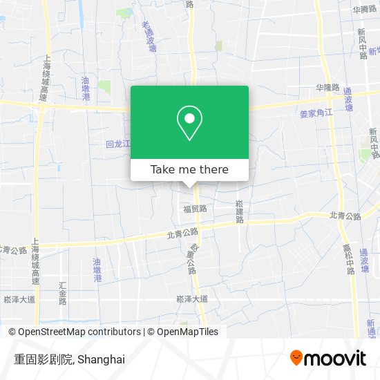 重固影剧院 map