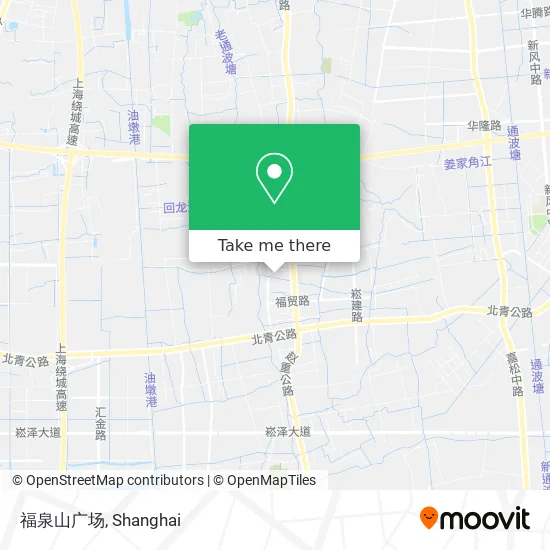 福泉山广场 map