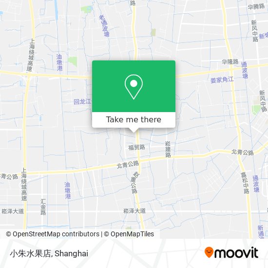 小朱水果店 map