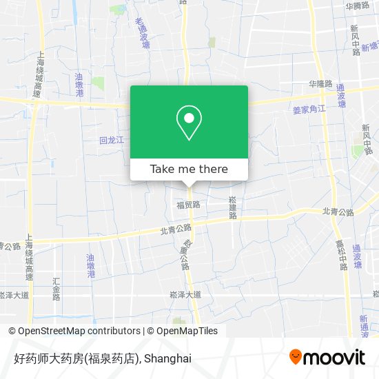 好药师大药房(福泉药店) map