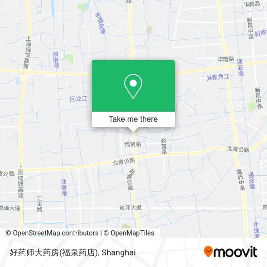 好药师大药房(福泉药店) map