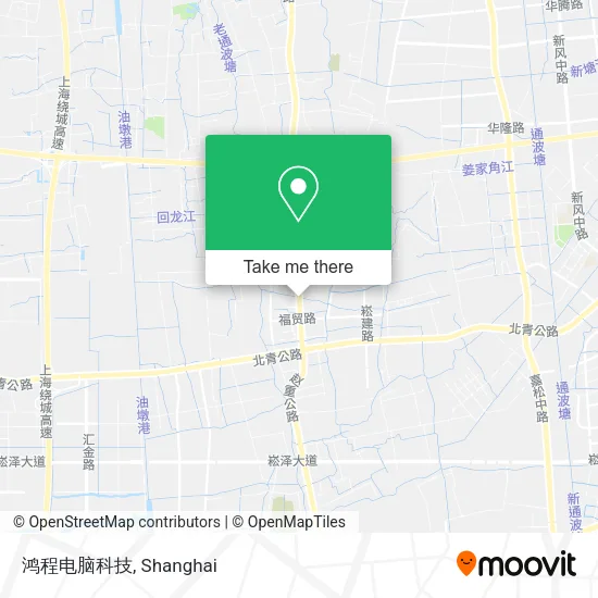 鸿程电脑科技 map