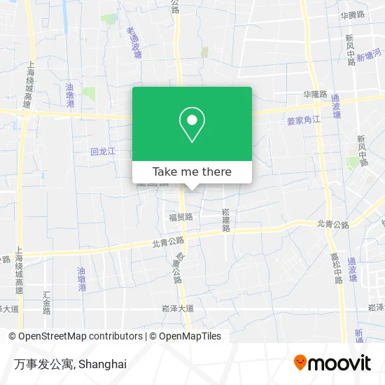 万事发公寓 map