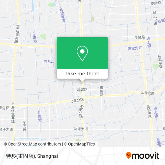 特步(重固店) map