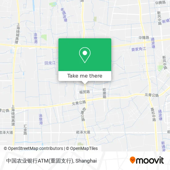 中国农业银行ATM(重固支行) map