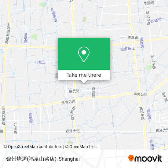 锦州烧烤(福泉山路店) map