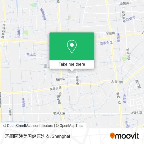 玛丽阿姨美国健康洗衣 map