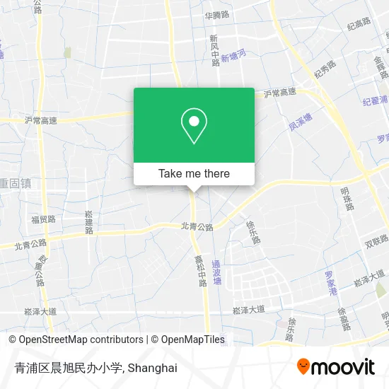青浦区晨旭民办小学 map