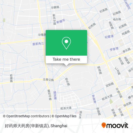 好药师大药房(华新镇店) map