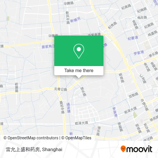 雷允上盛和药房 map