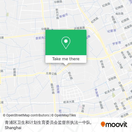 青浦区卫生和计划生育委员会监督所执法一中队 map