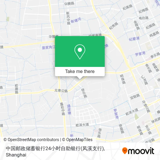 中国邮政储蓄银行24小时自助银行(凤溪支行) map