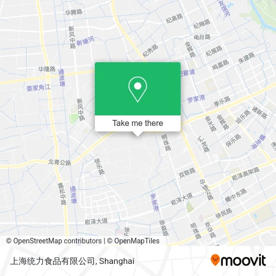 上海统力食品有限公司 map