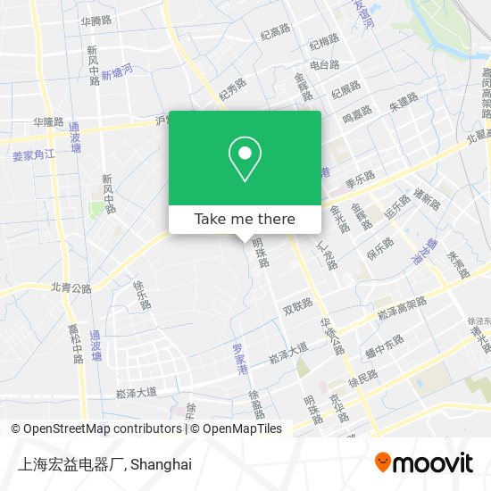 上海宏益电器厂 map