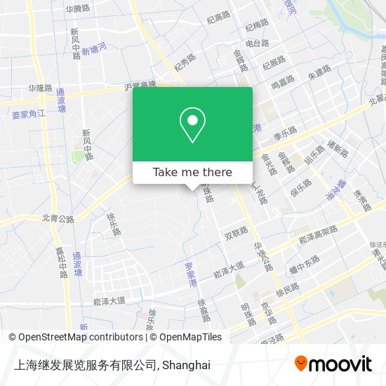 上海继发展览服务有限公司 map