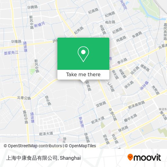 上海中康食品有限公司 map