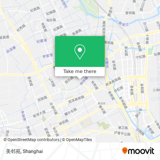 美邻苑 map