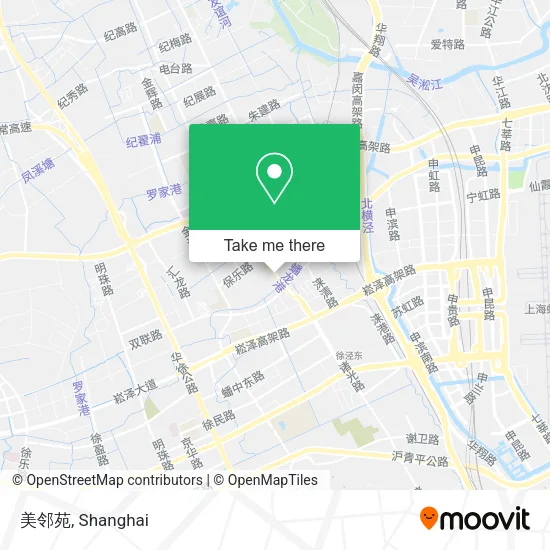 美邻苑 map