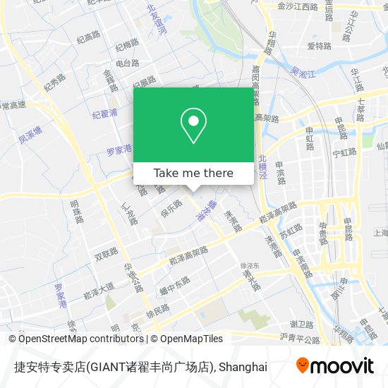 捷安特专卖店(GIANT诸翟丰尚广场店) map