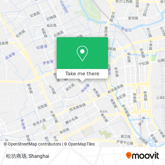 松坊商场 map