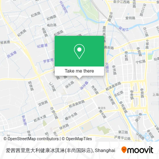 爱茜茜里意大利健康冰淇淋(丰尚国际店) map