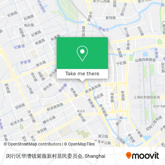 闵行区华漕镇紫薇新村居民委员会 map