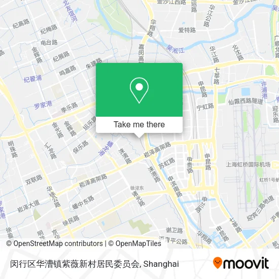 闵行区华漕镇紫薇新村居民委员会 map