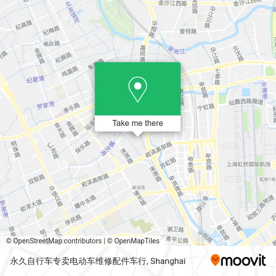 永久自行车专卖电动车维修配件车行 map
