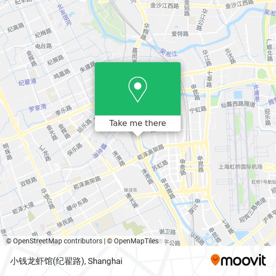 小钱龙虾馆(纪翟路) map