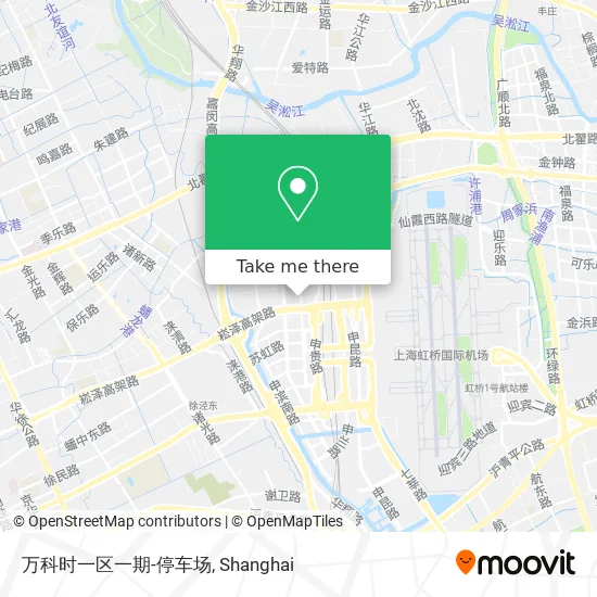 万科时一区一期-停车场 map