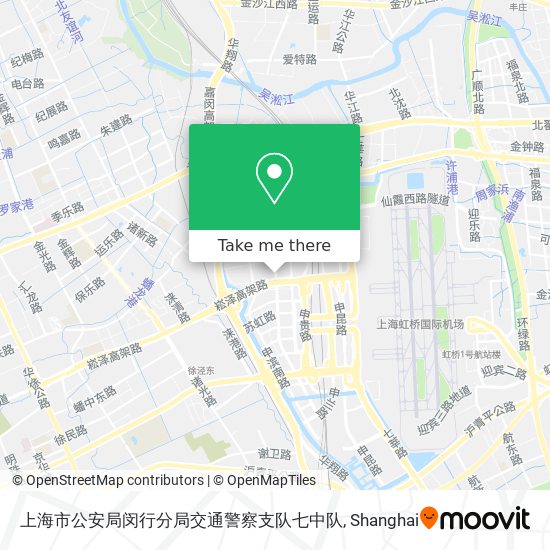 上海市公安局闵行分局交通警察支队七中队 map