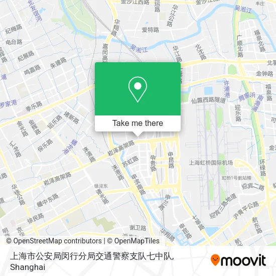 上海市公安局闵行分局交通警察支队七中队 map