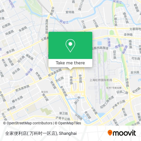 全家便利店( 万科时一区店) map