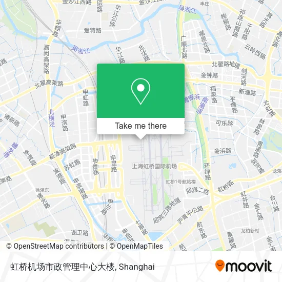 虹桥机场市政管理中心大楼 map