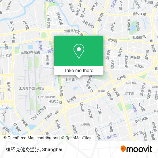 纽绍克健身游泳 map