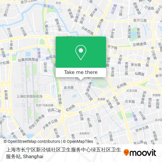 上海市长宁区新泾镇社区卫生服务中心绿五社区卫生服务站 map