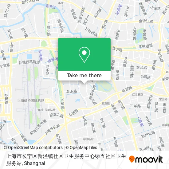 上海市长宁区新泾镇社区卫生服务中心绿五社区卫生服务站 map