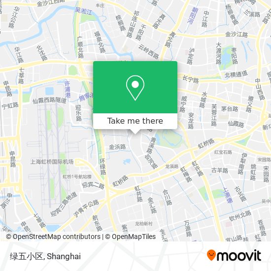 绿五小区 map